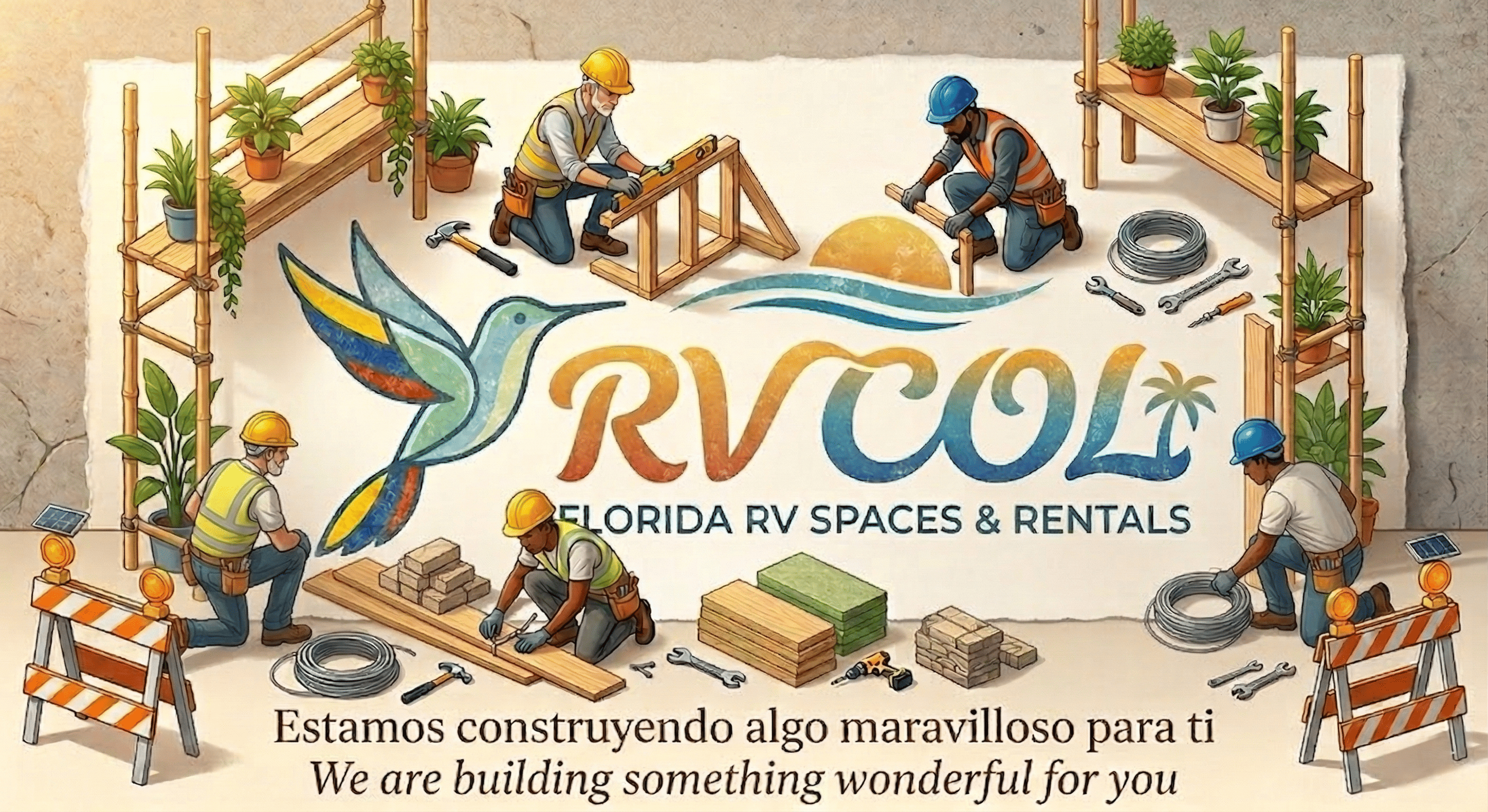 RV COL en construcción